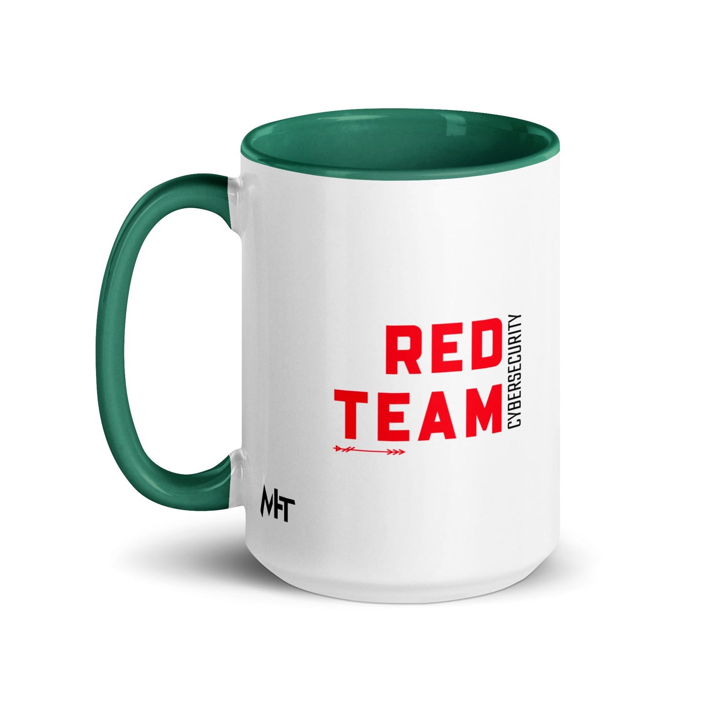 Cyber Security Red Team V8 - Mug with Color Inside by DarkByteGear