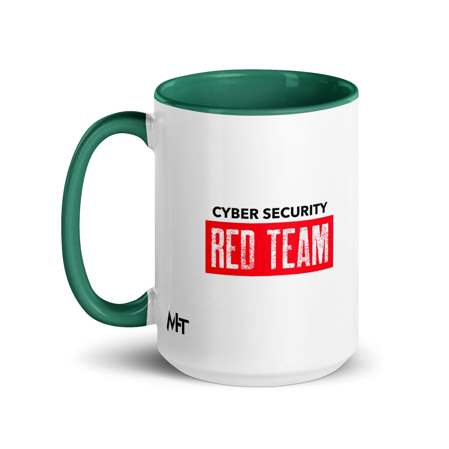 Cyber Security Red Team V1 - Mug with Color Inside by DarkByteGear