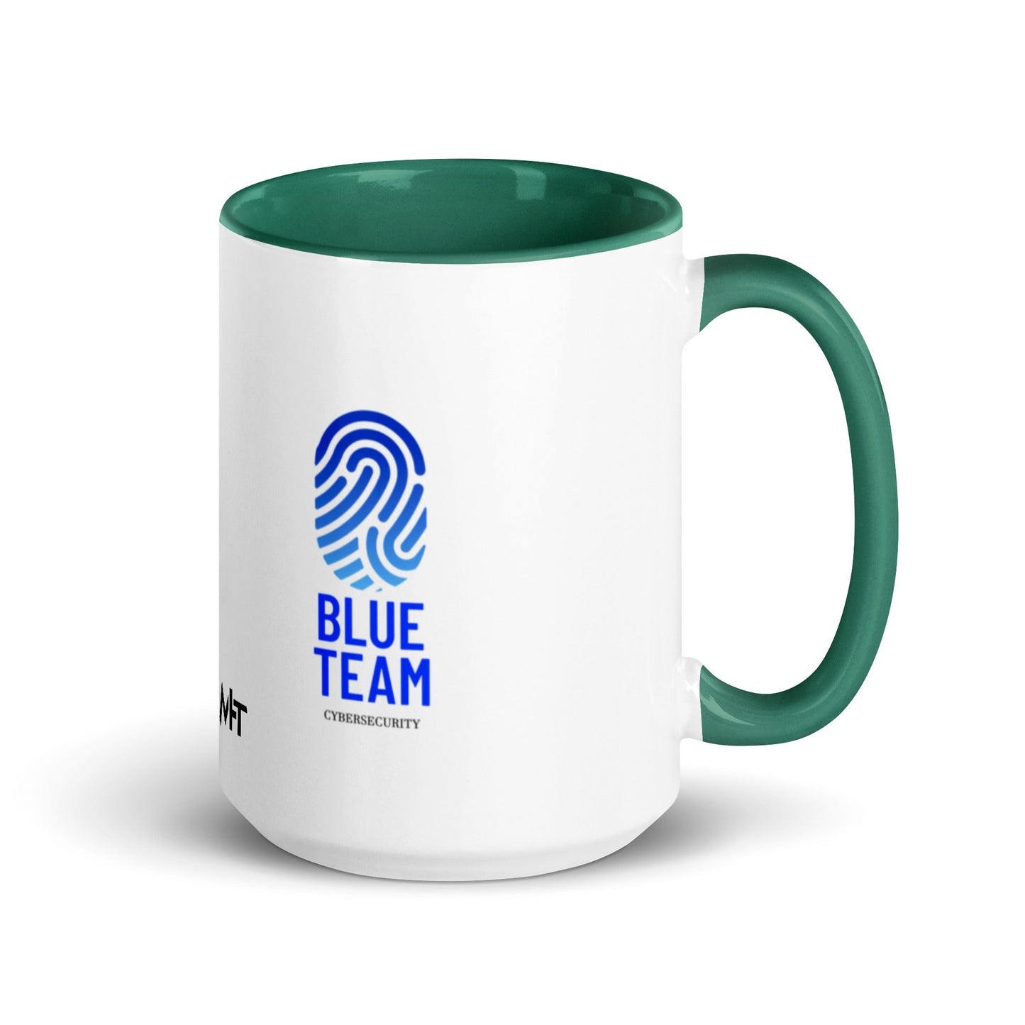 Cyber Security Blue Team V2 - Mug with Color Inside by DarkByteGear