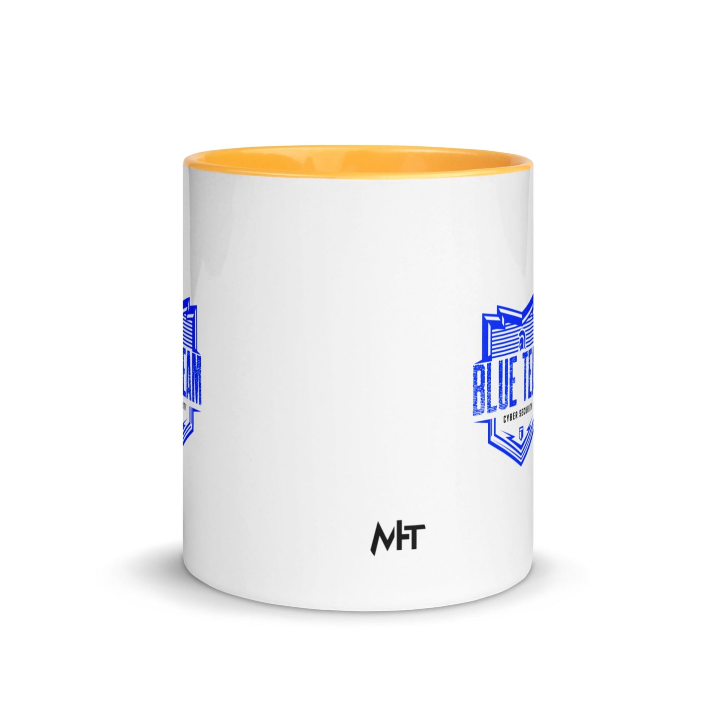 Cyber Security Blue Team V13 - Mug with Color Inside by DarkByteGear