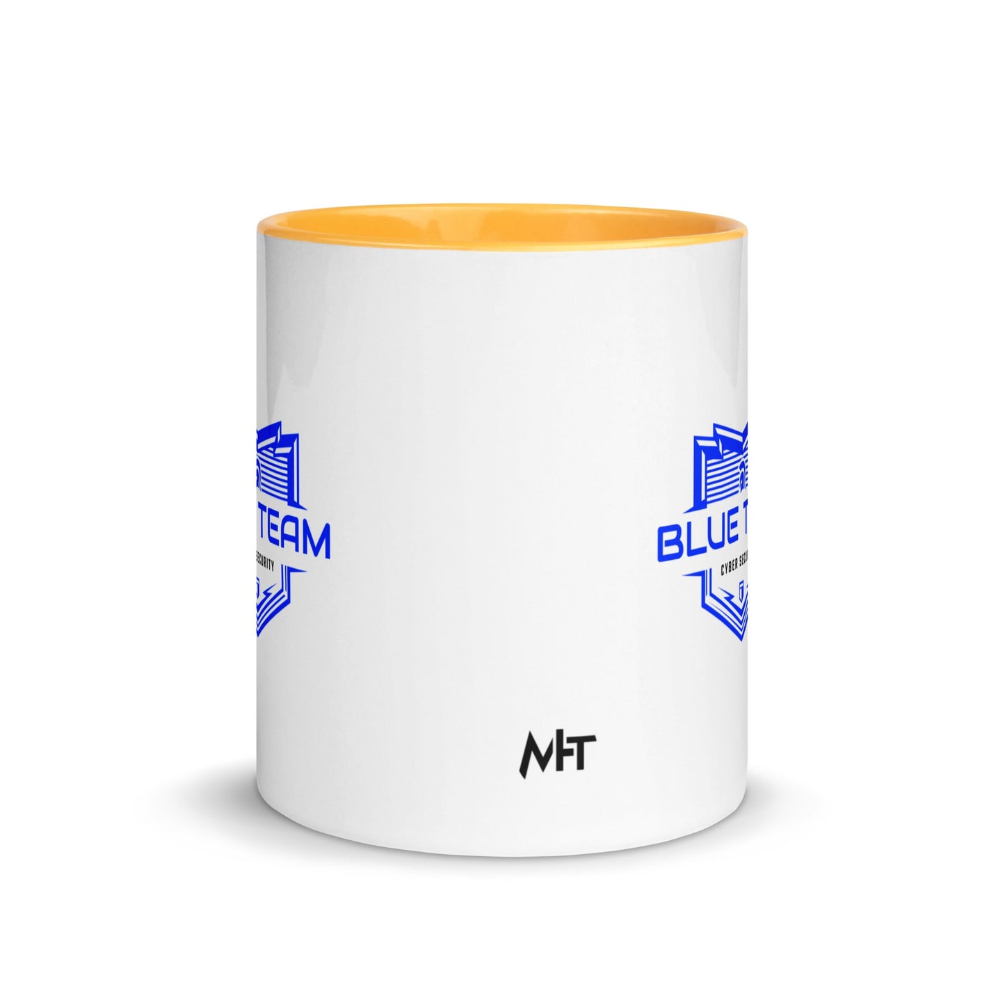 Cyber Security Blue Team V17 - Mug with Color Inside by DarkByteGear