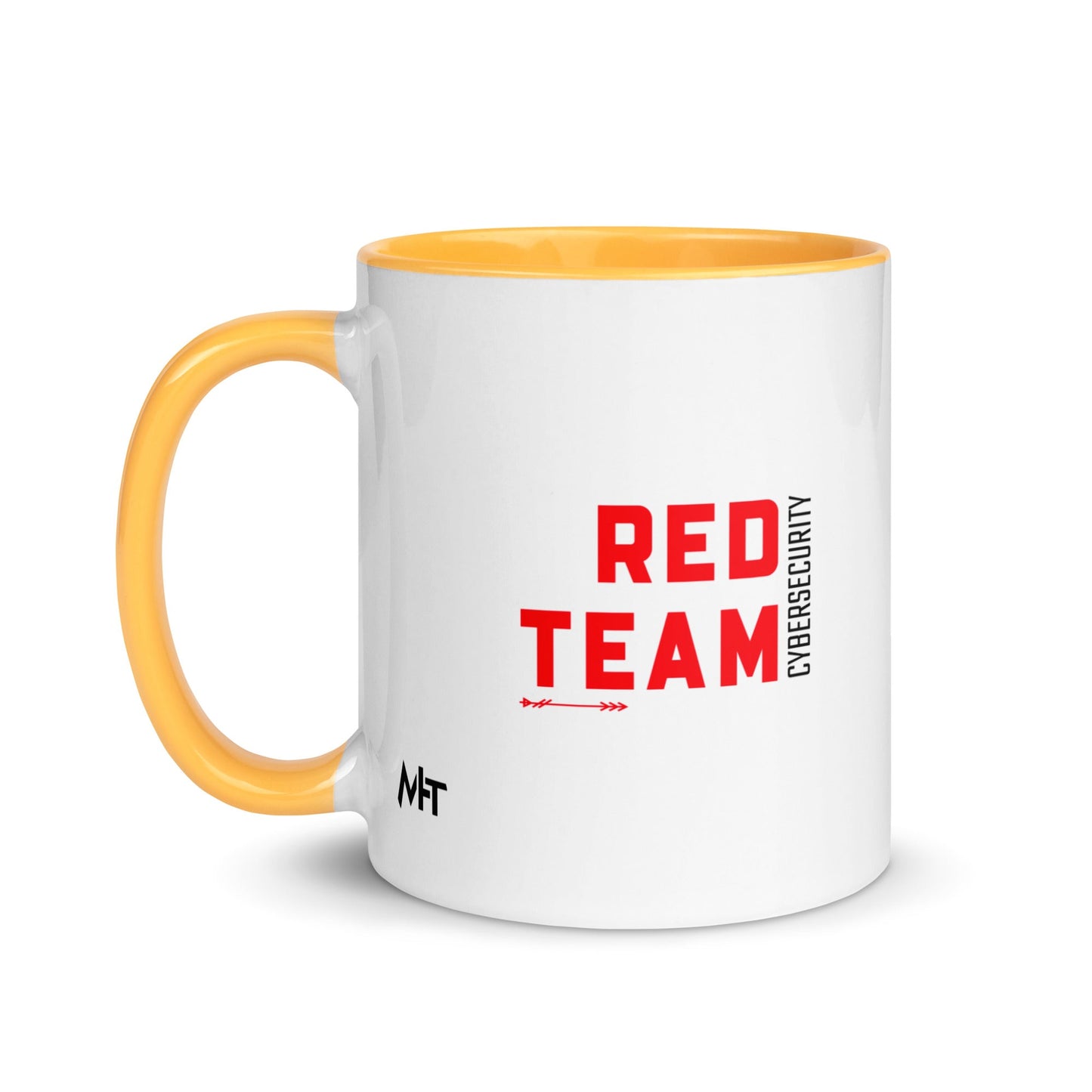 Cyber Security Red Team V8 - Mug with Color Inside by DarkByteGear