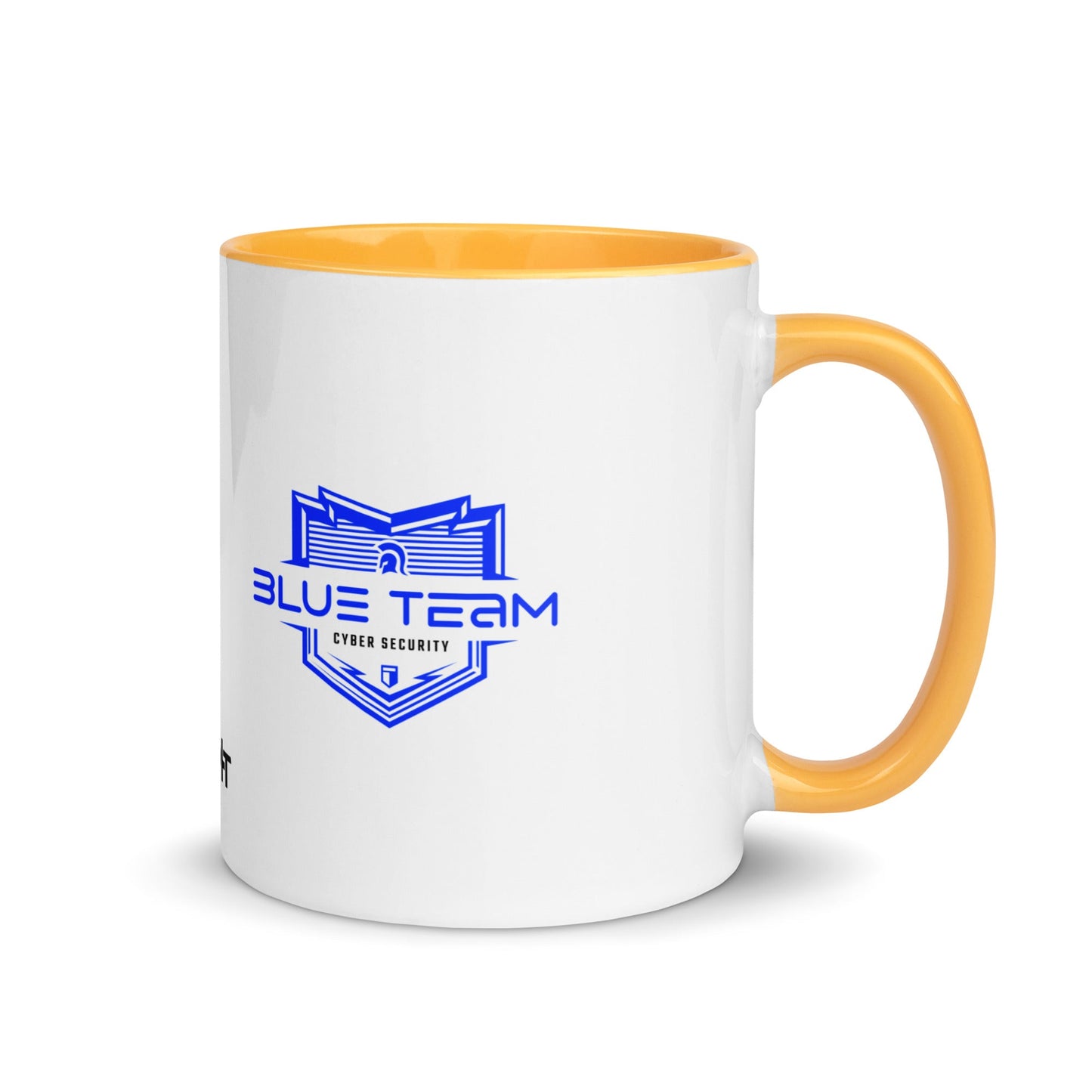 Cyber Security Blue Team V15 - Mug with Color Inside by DarkByteGear