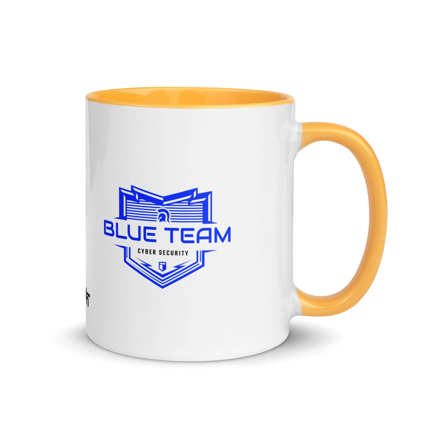 Cyber Security Blue Team V17 - Mug with Color Inside by DarkByteGear