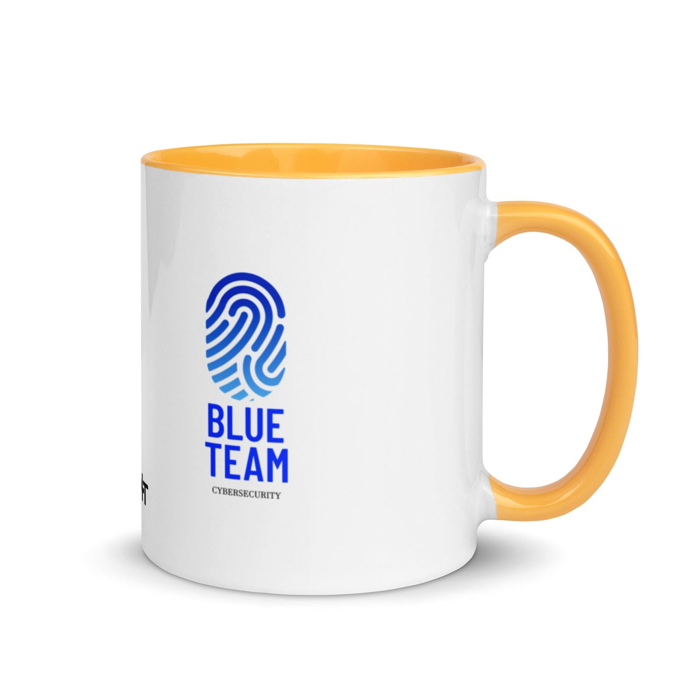 Cyber Security Blue Team V2 - Mug with Color Inside by DarkByteGear