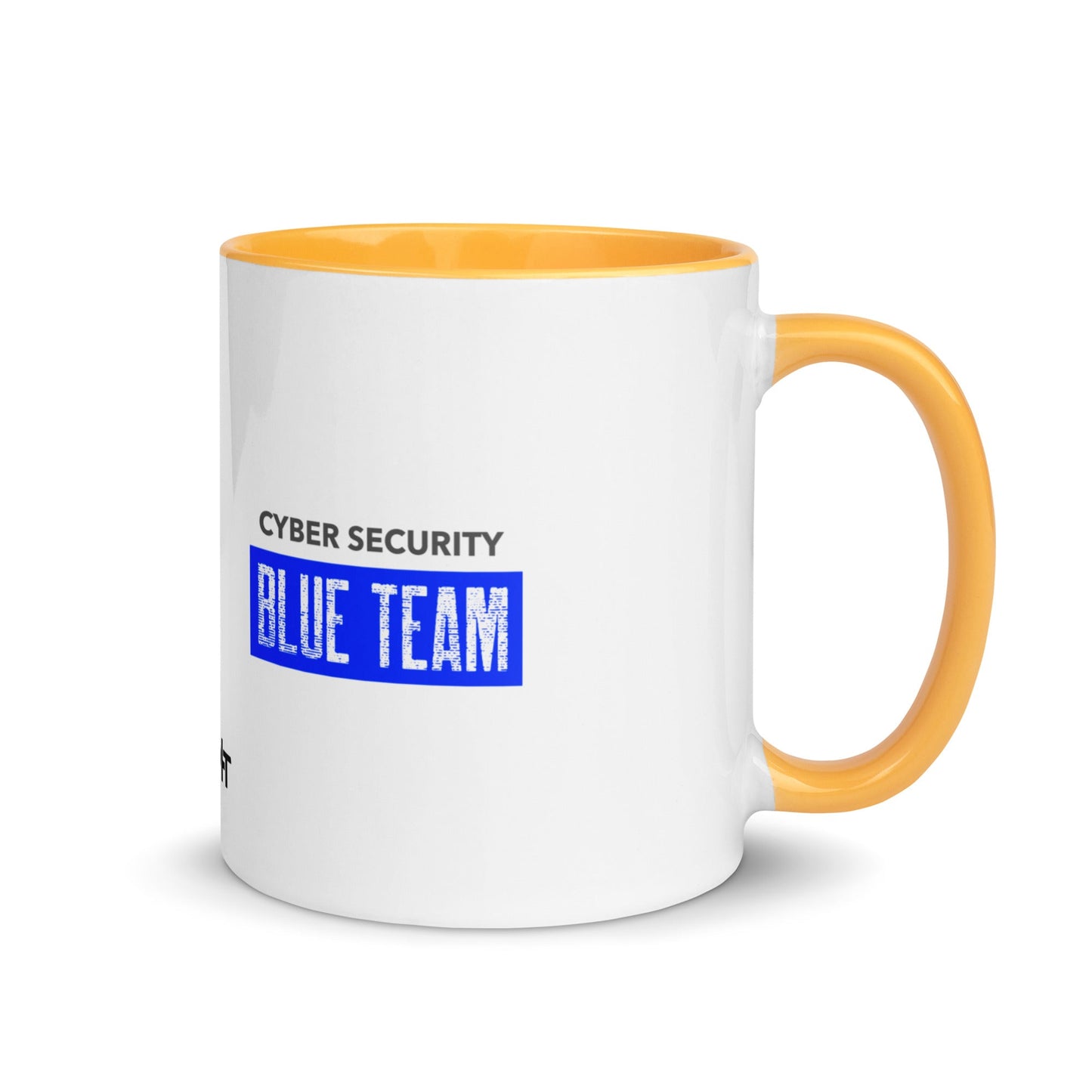 Cyber Security Blue Team V5 - Mug with Color Inside by DarkByteGear