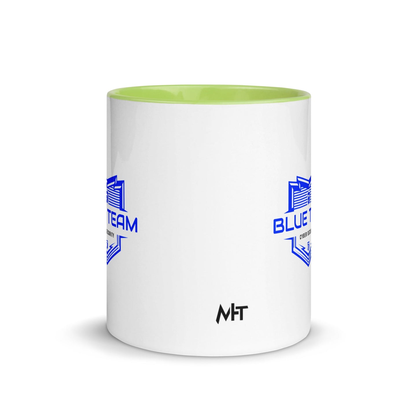 Cyber Security Blue Team V17 - Mug with Color Inside by DarkByteGear