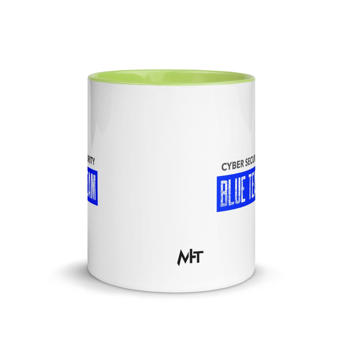 Cyber Security Blue Team V5 - Mug with Color Inside by DarkByteGear