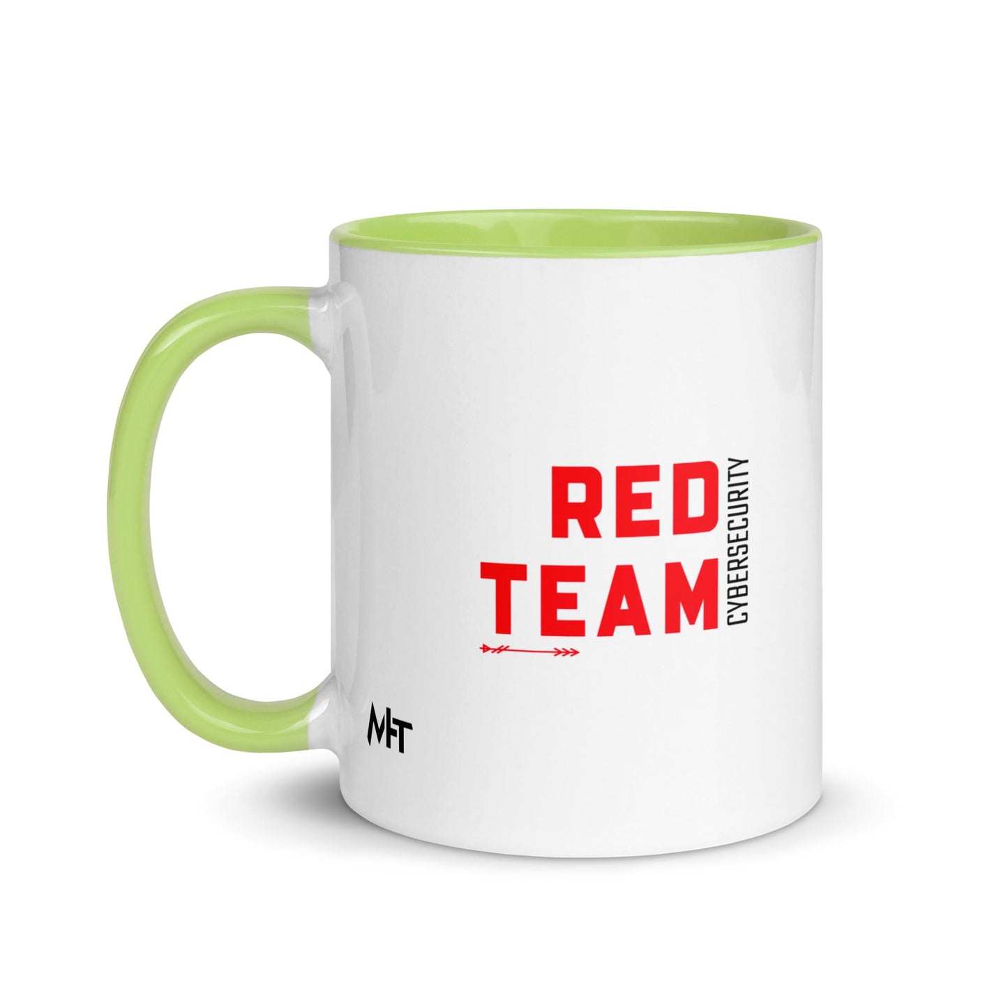 Cyber Security Red Team V8 - Mug with Color Inside by DarkByteGear