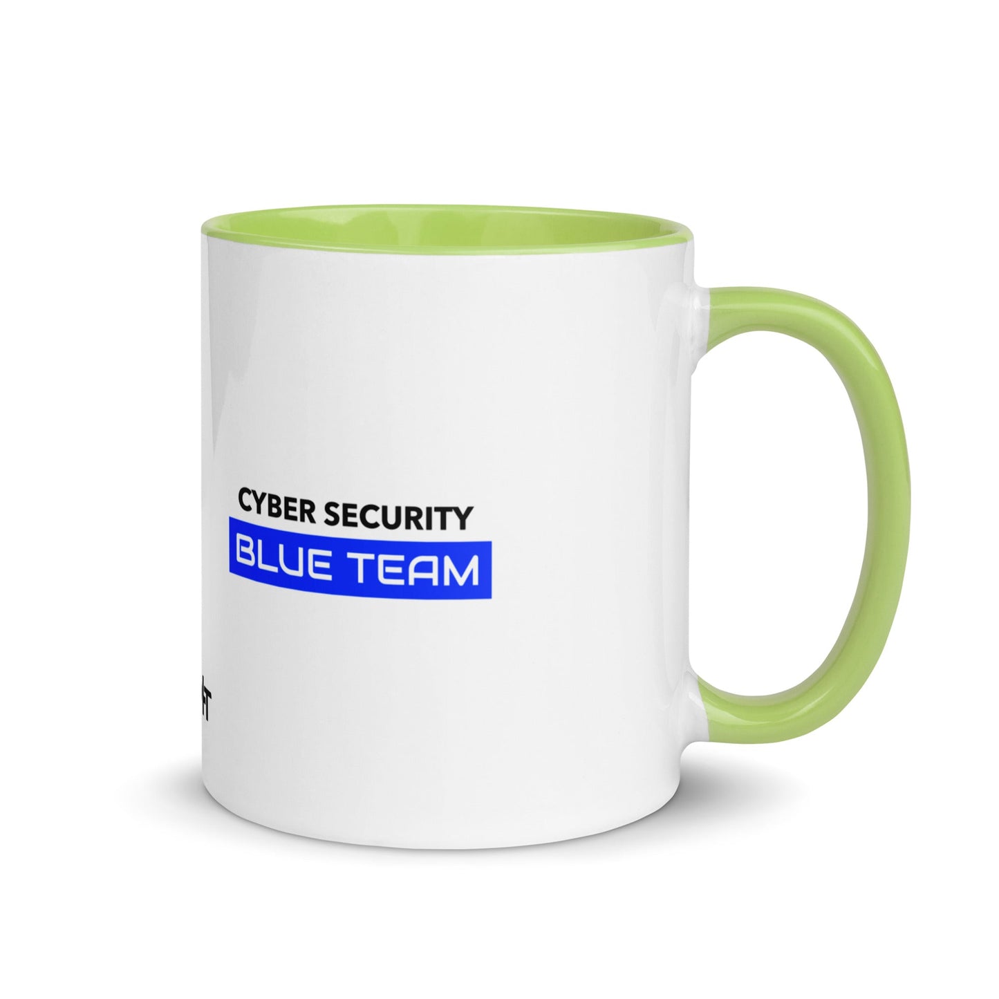 Cyber Security Blue Team V12 - Mug with Color Inside by DarkByteGear