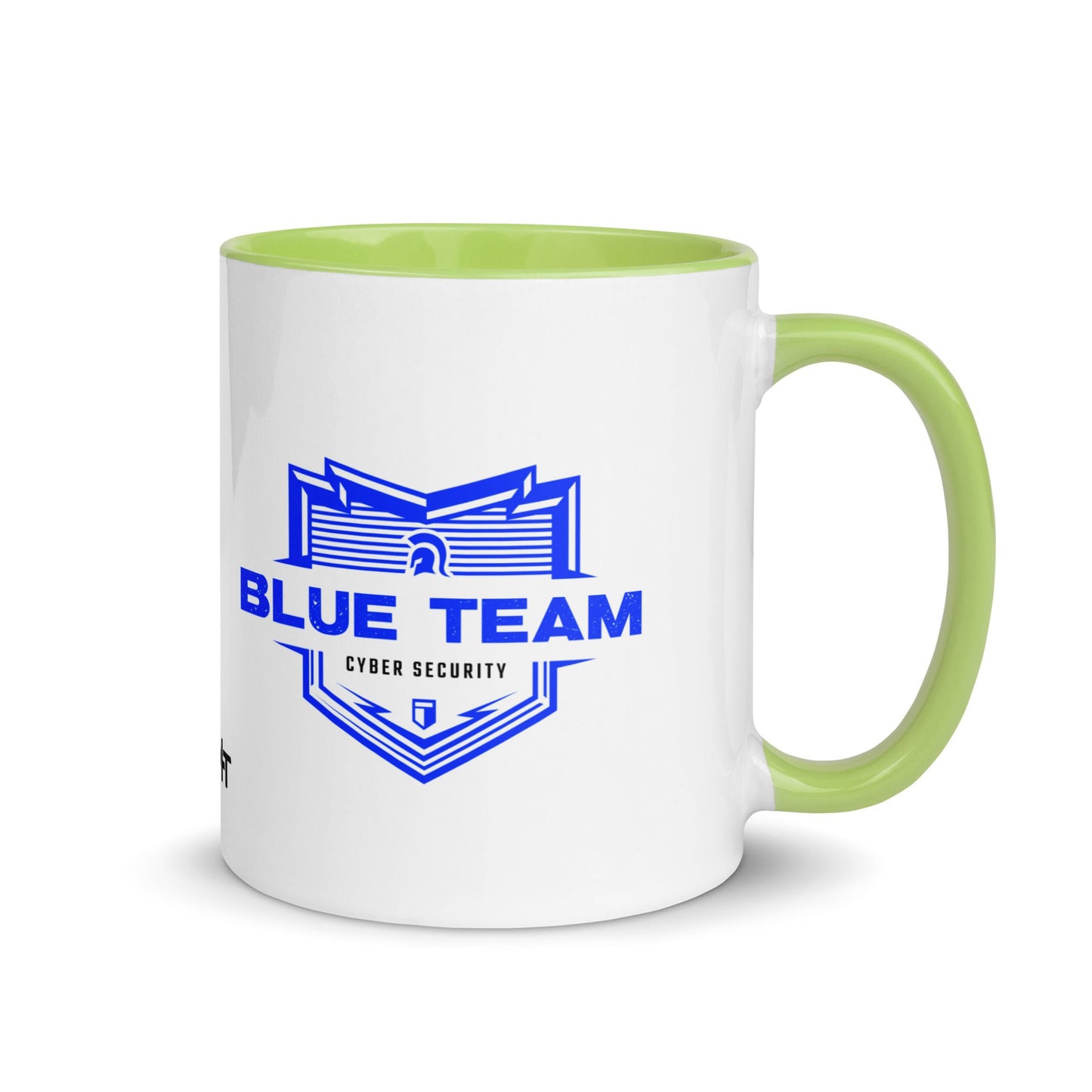 Cyber Security Blue Team V14 - Mug with Color Inside by DarkByteGear