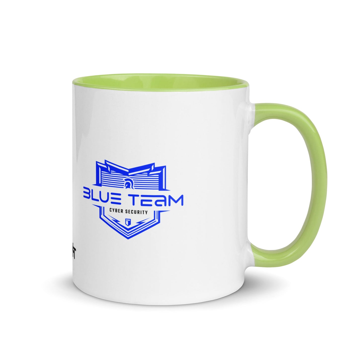 Cyber Security Blue Team V15 - Mug with Color Inside by DarkByteGear