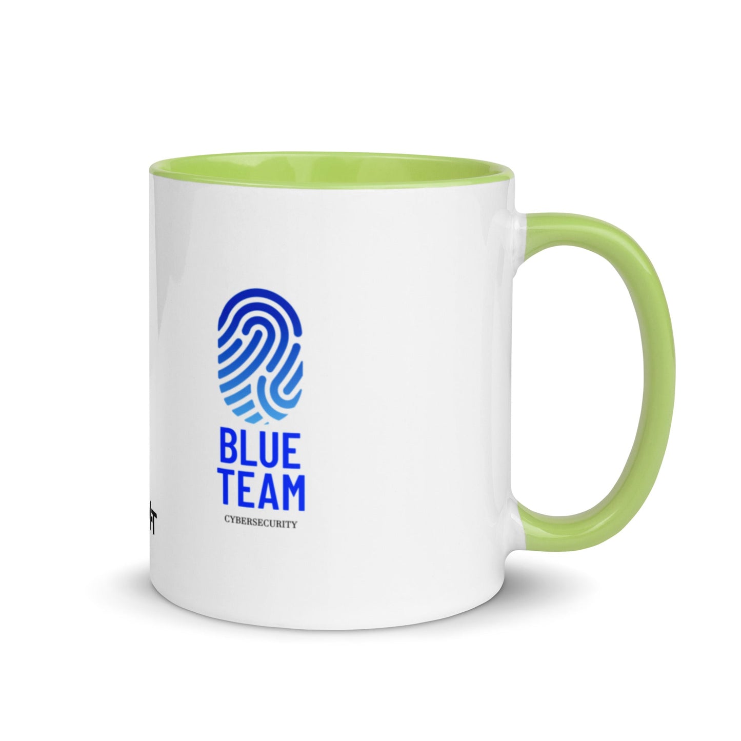 Cyber Security Blue Team V2 - Mug with Color Inside by DarkByteGear