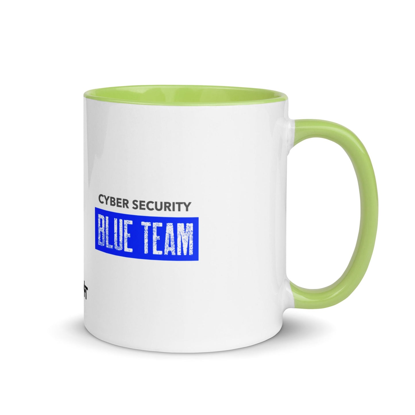Cyber Security Blue Team V5 - Mug with Color Inside by DarkByteGear