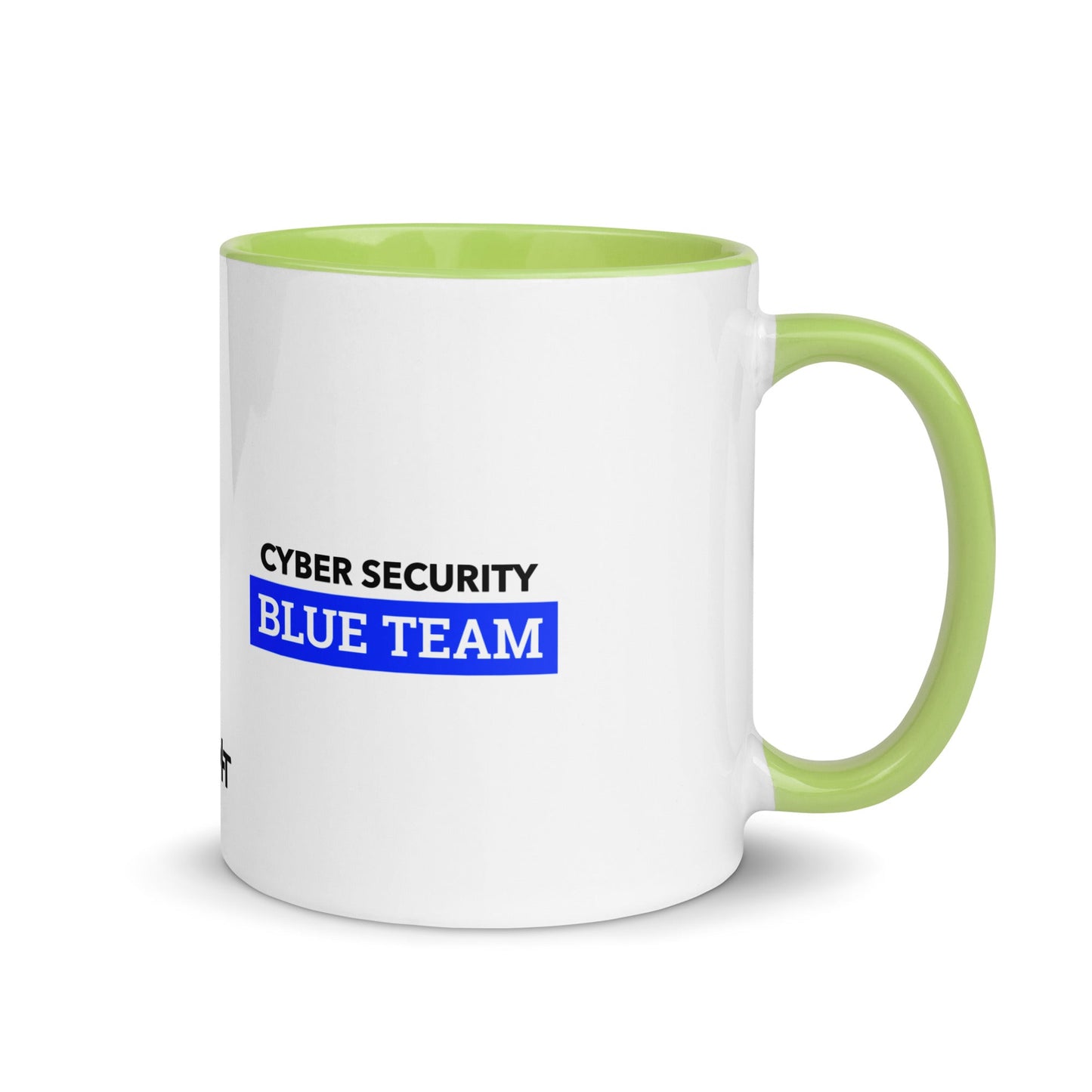 Cyber Security Blue Team V6 - Mug with Color Inside by DarkByteGear