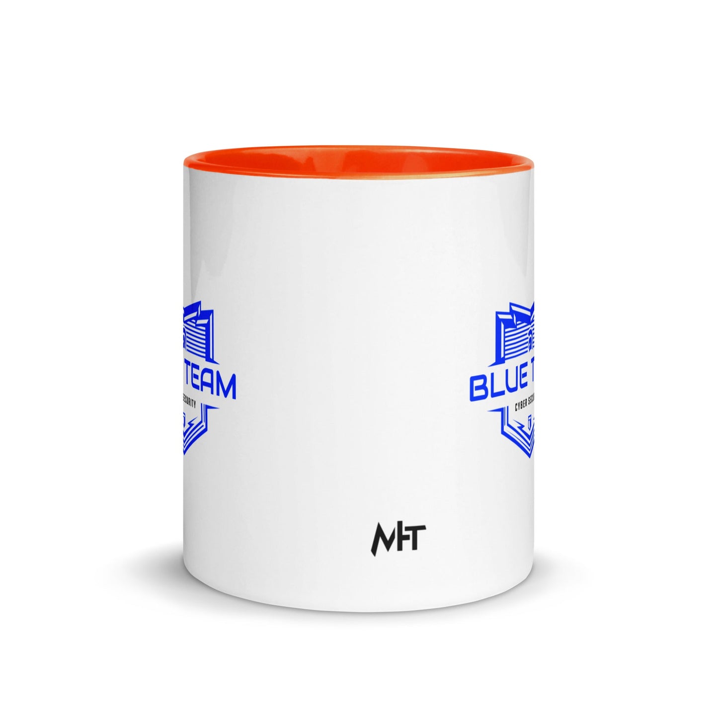 Cyber Security Blue Team V17 - Mug with Color Inside by DarkByteGear