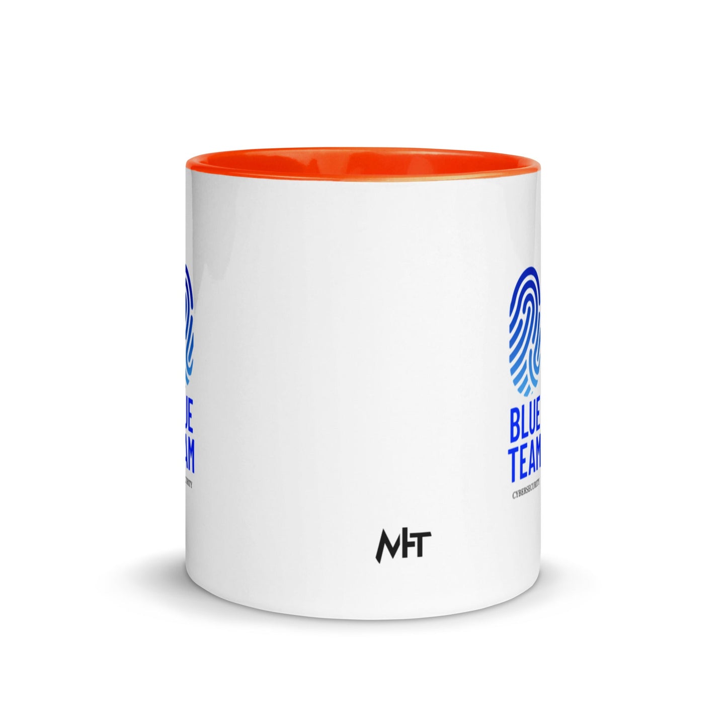 Cyber Security Blue Team V2 - Mug with Color Inside by DarkByteGear