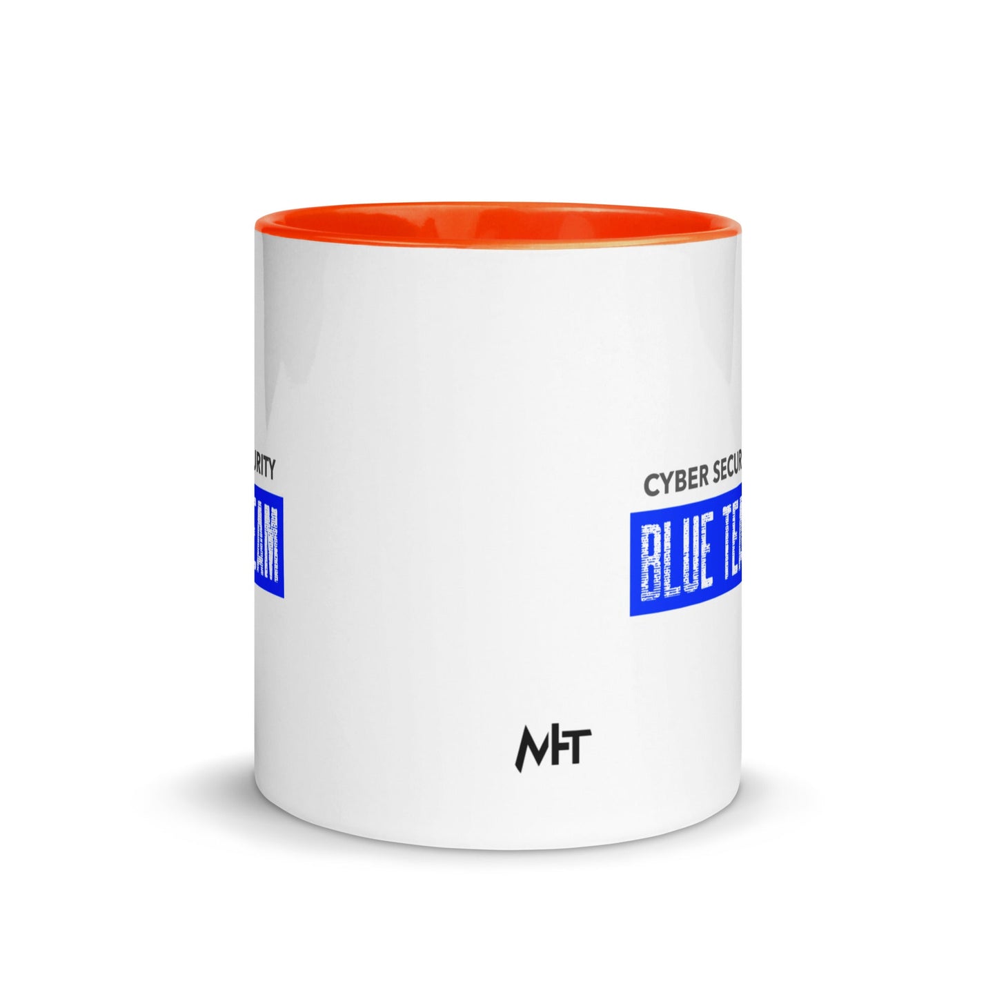 Cyber Security Blue Team V5 - Mug with Color Inside by DarkByteGear