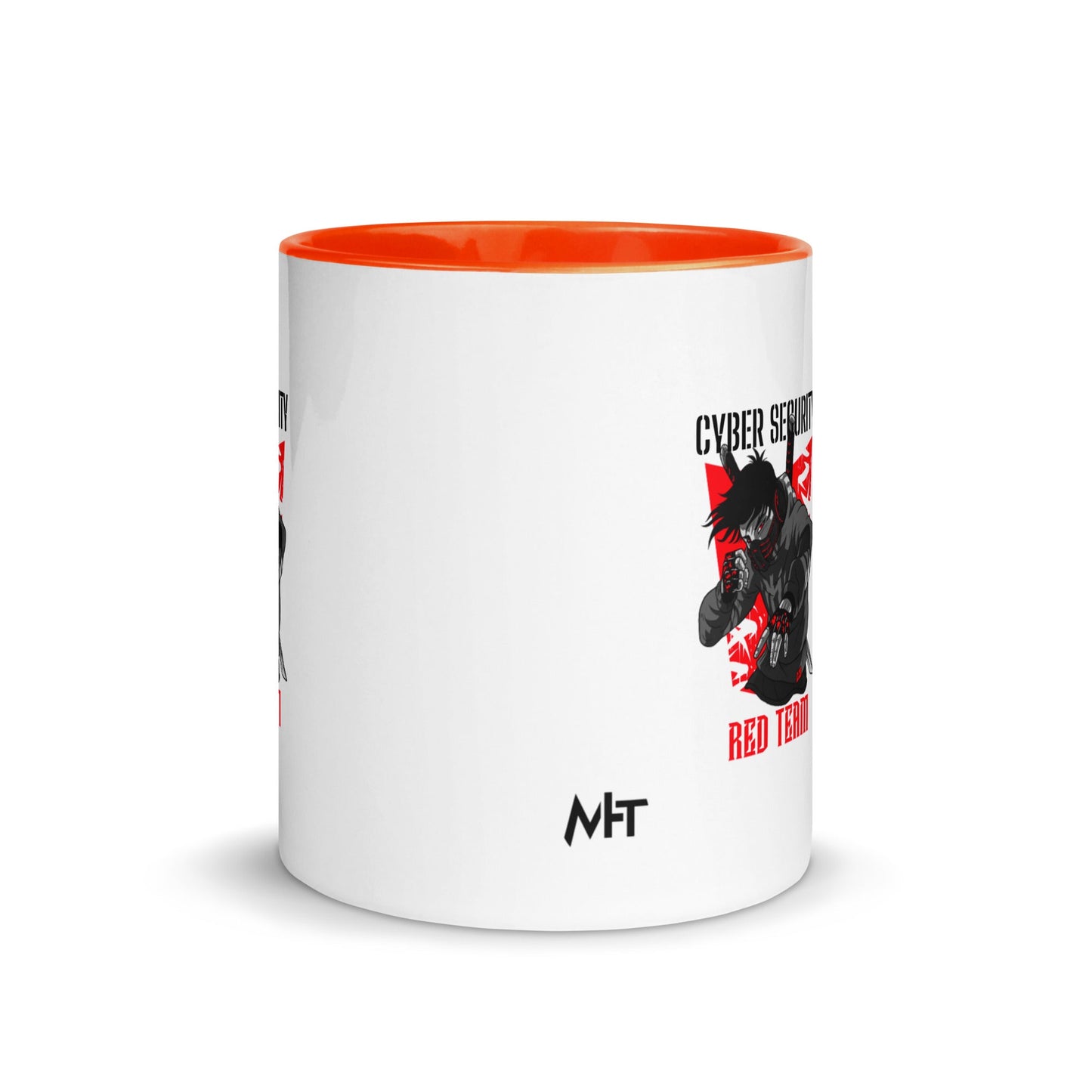 Cyber Security Red Team V3 - Mug with Color Inside by DarkByteGear