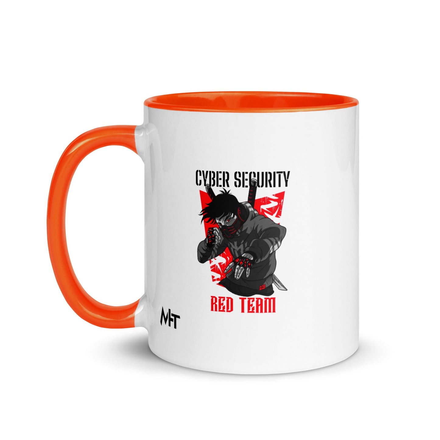 Cyber Security Red Team V3 - Mug with Color Inside by DarkByteGear