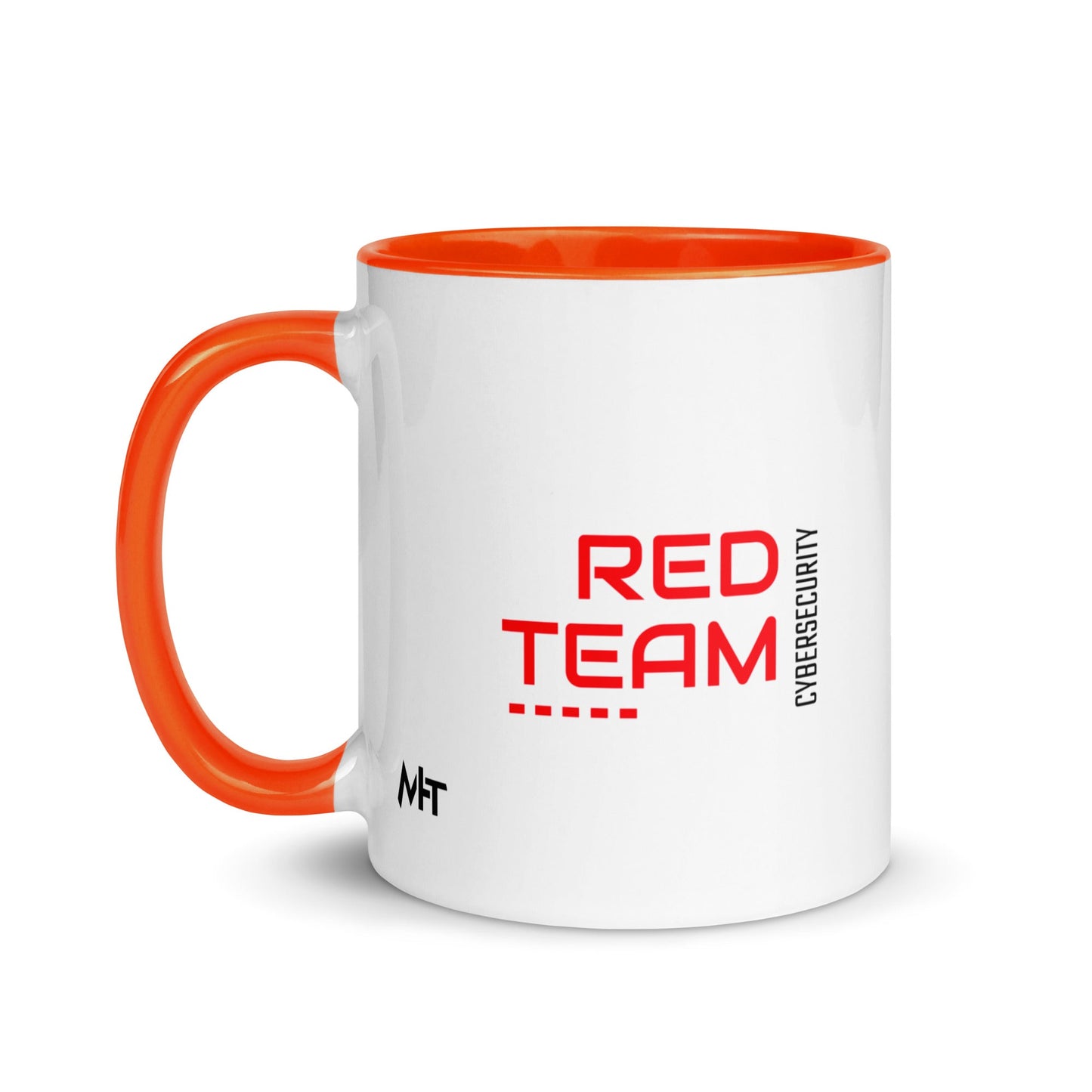 Cyber Security Red Team V14 - Mug with Color Inside by DarkByteGear