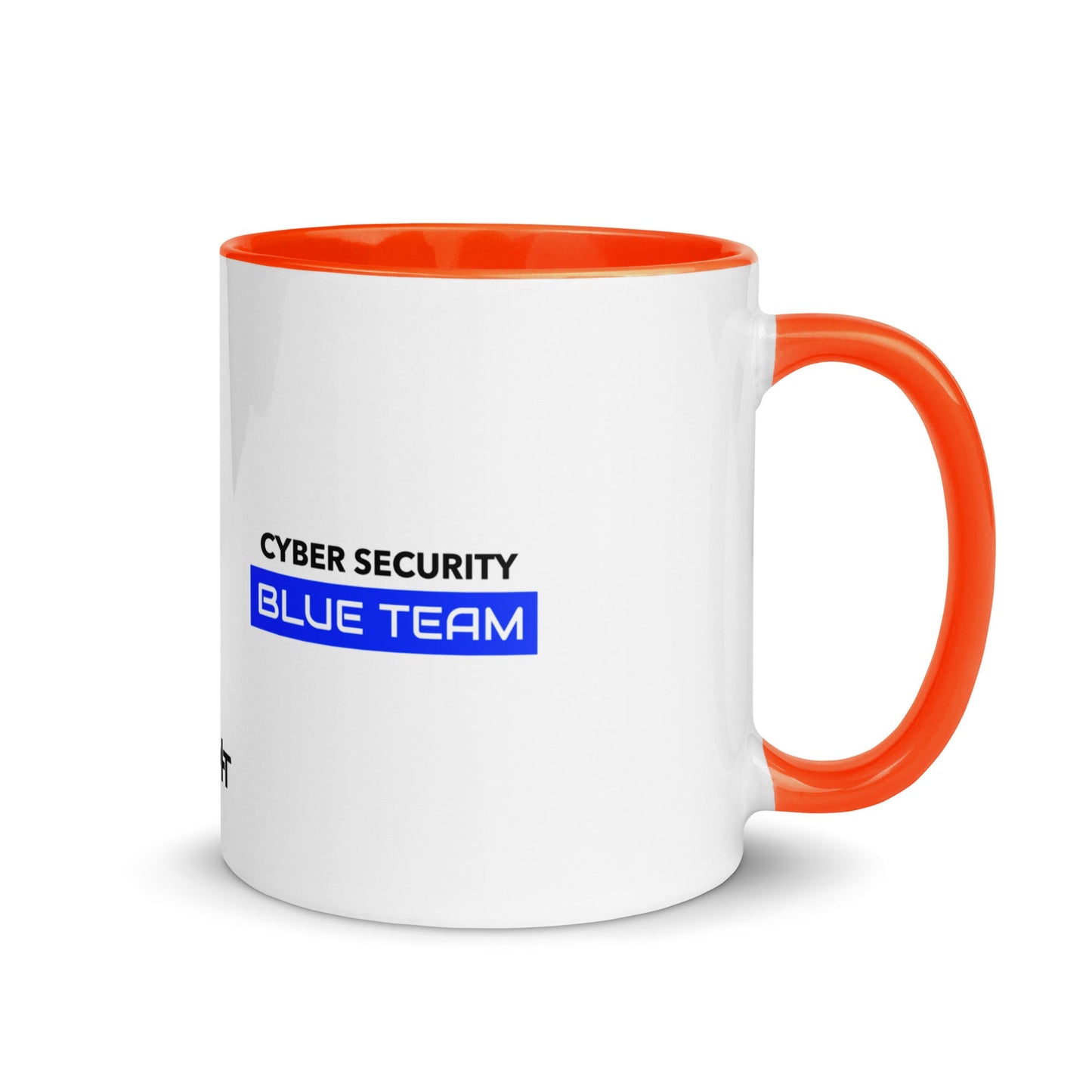 Cyber Security Blue Team V12 - Mug with Color Inside by DarkByteGear