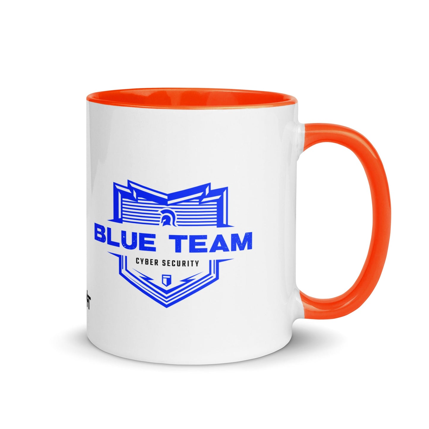 Cyber Security Blue Team V14 - Mug with Color Inside by DarkByteGear