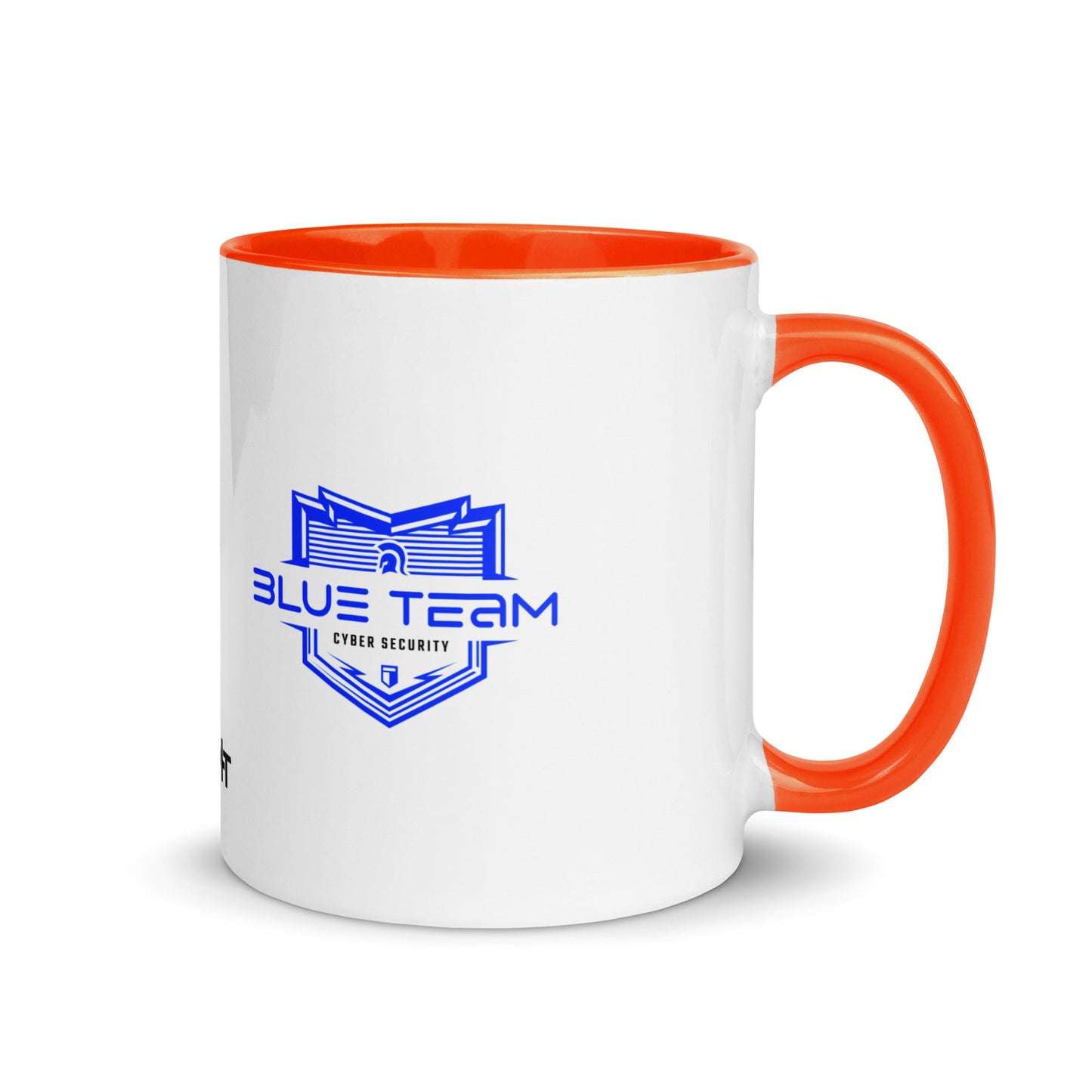 Cyber Security Blue Team V15 - Mug with Color Inside by DarkByteGear