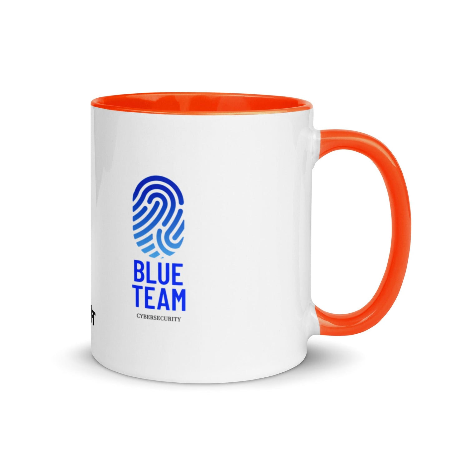 Cyber Security Blue Team V2 - Mug with Color Inside by DarkByteGear