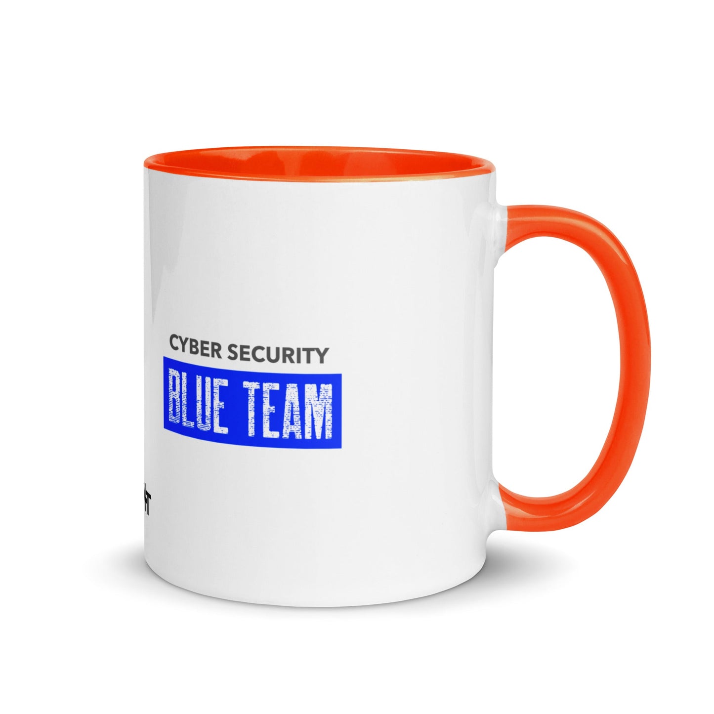Cyber Security Blue Team V5 - Mug with Color Inside by DarkByteGear
