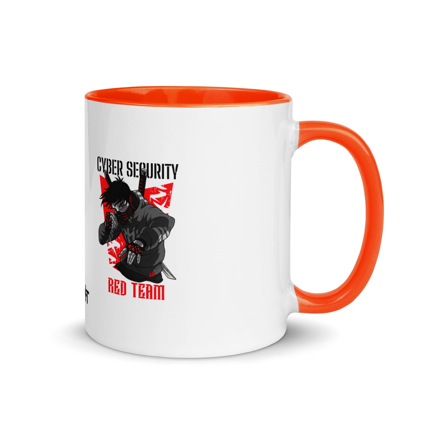 Cyber Security Red Team V3 - Mug with Color Inside by DarkByteGear