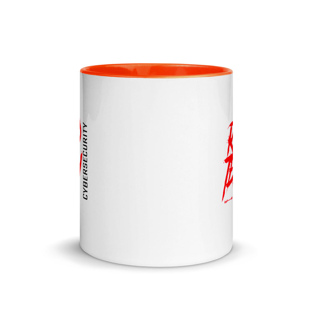 Cyber Security Red Team V10 - Mug with Color Inside by DarkByteGear