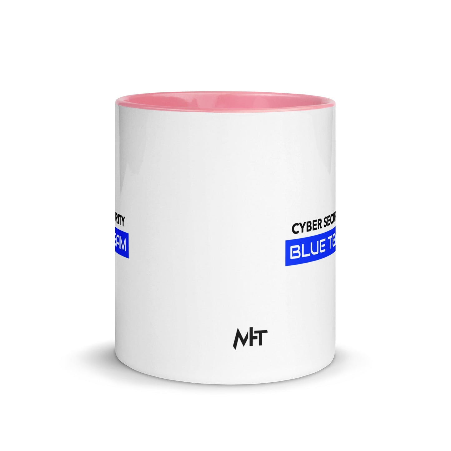 Cyber Security Blue Team V12 - Mug with Color Inside by DarkByteGear