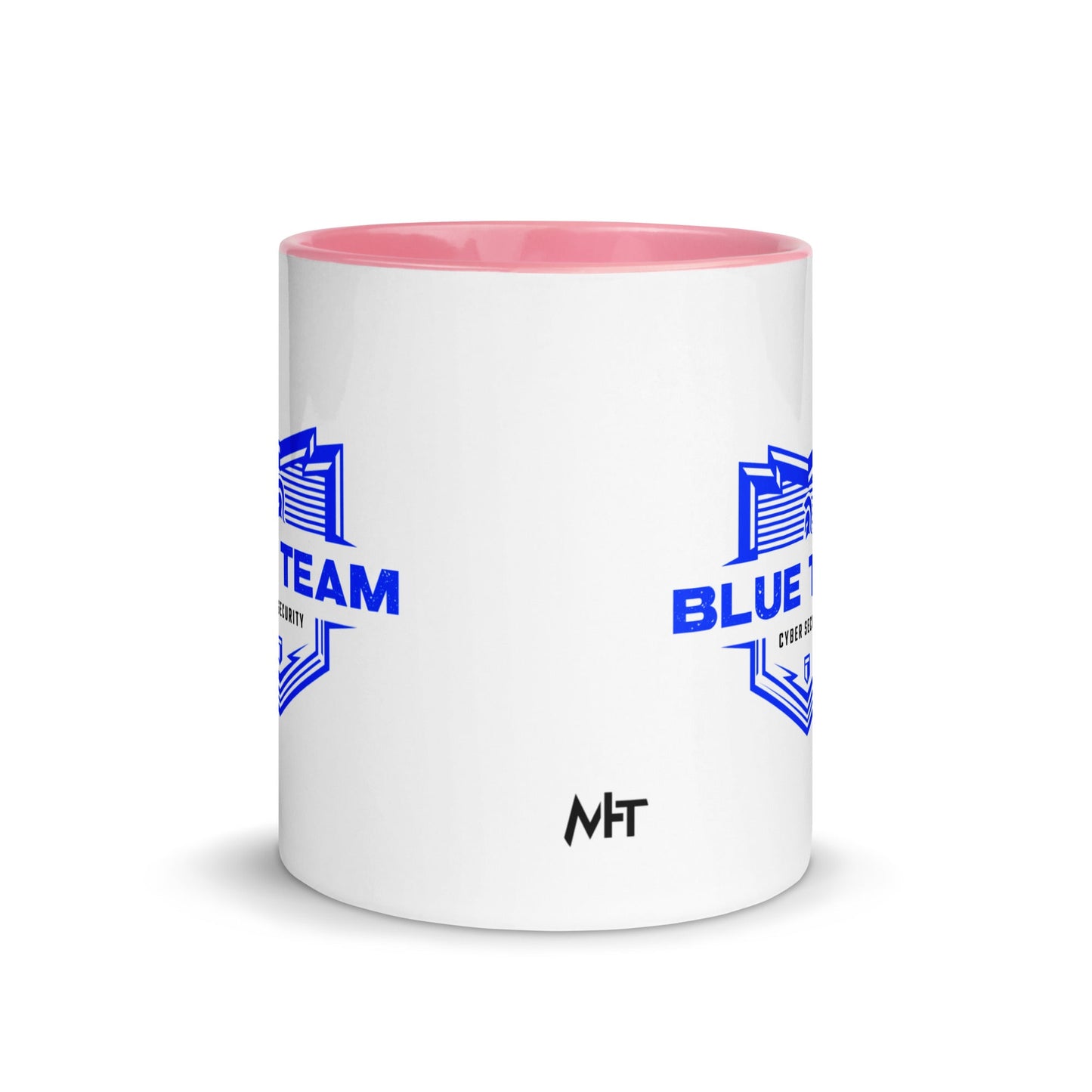 Cyber Security Blue Team V14 - Mug with Color Inside by DarkByteGear
