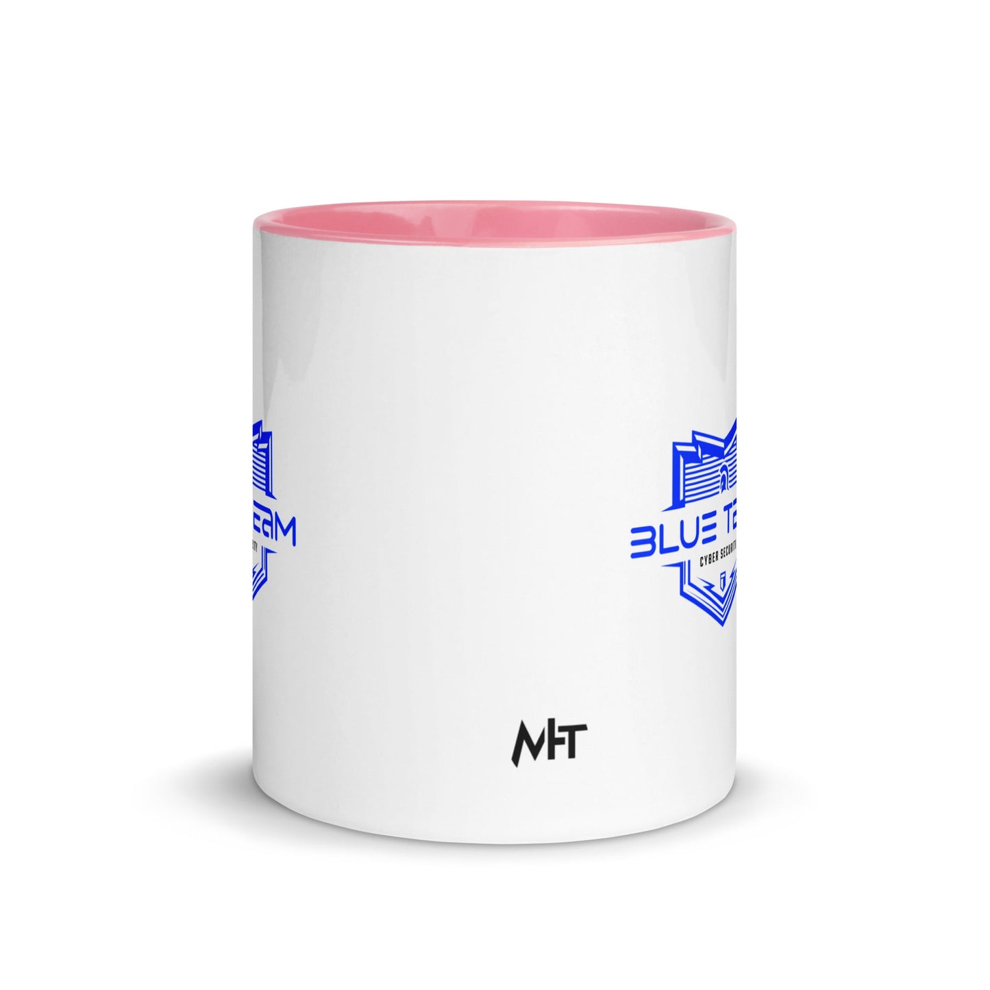 Cyber Security Blue Team V15 - Mug with Color Inside by DarkByteGear