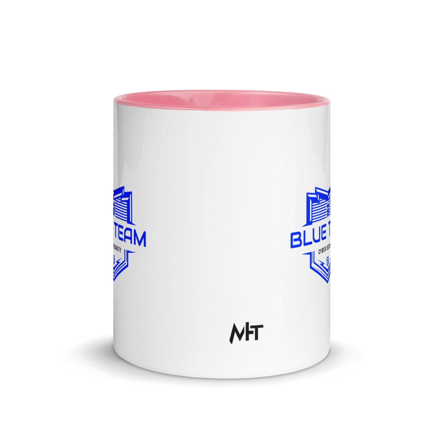 Cyber Security Blue Team V17 - Mug with Color Inside by DarkByteGear