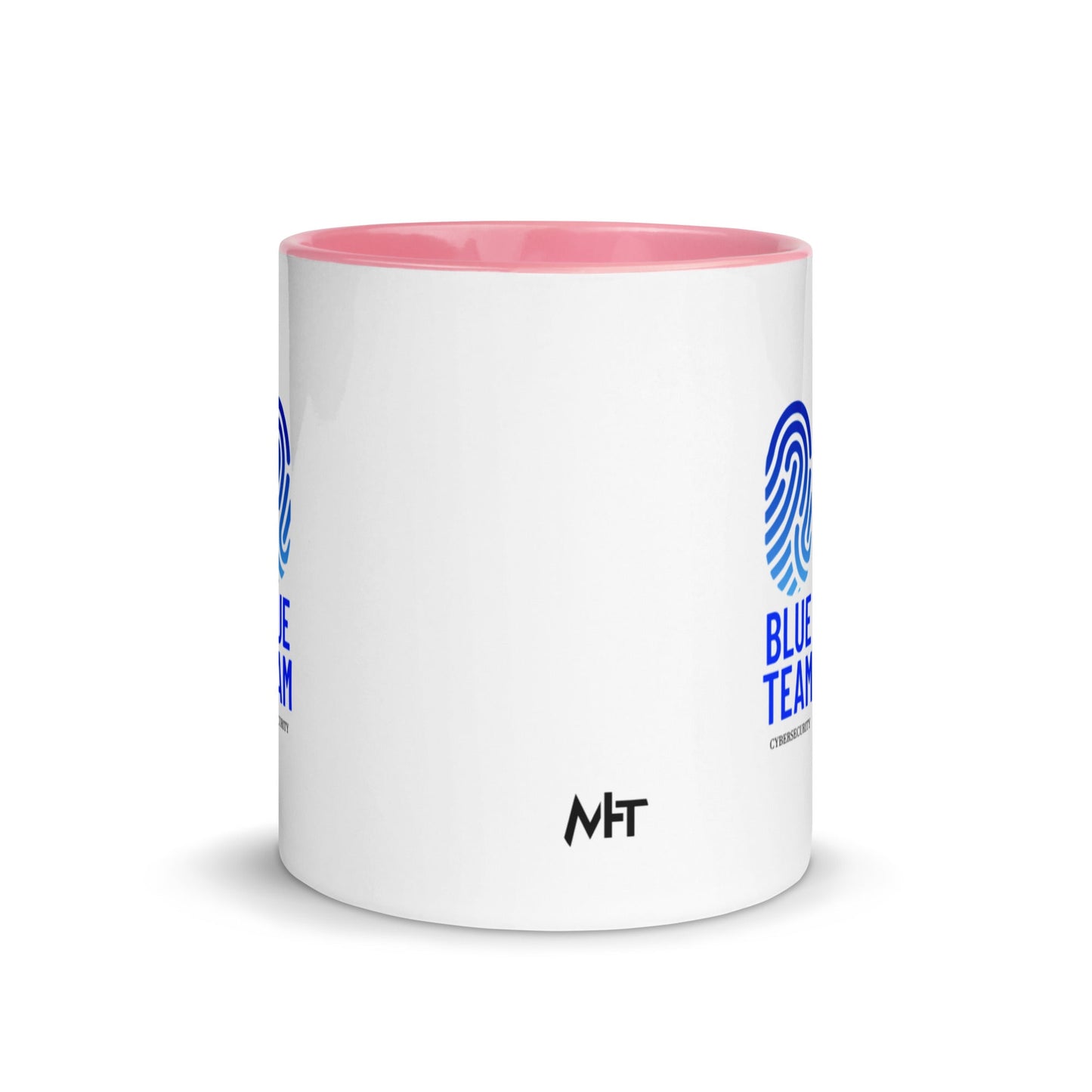 Cyber Security Blue Team V2 - Mug with Color Inside by DarkByteGear