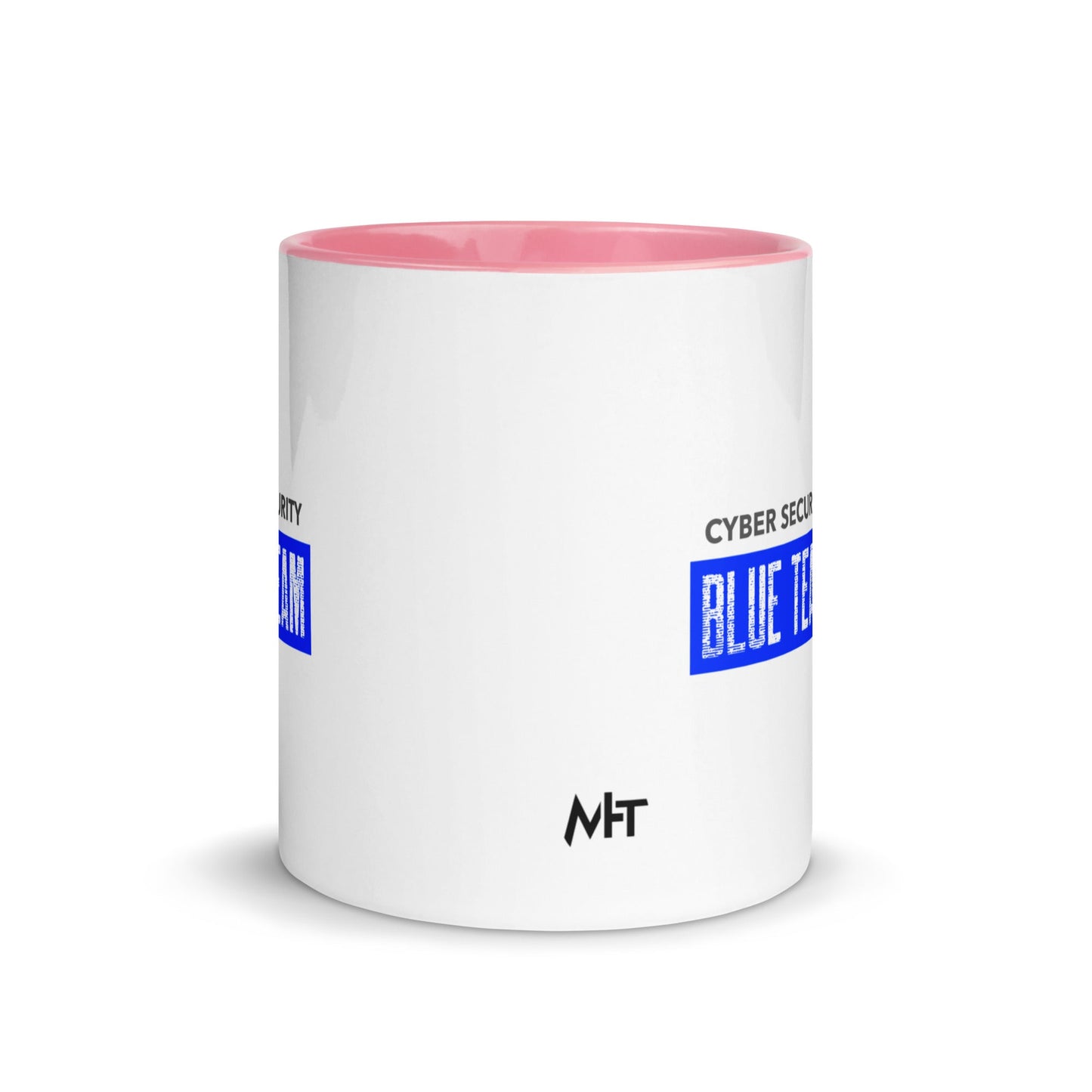 Cyber Security Blue Team V5 - Mug with Color Inside by DarkByteGear