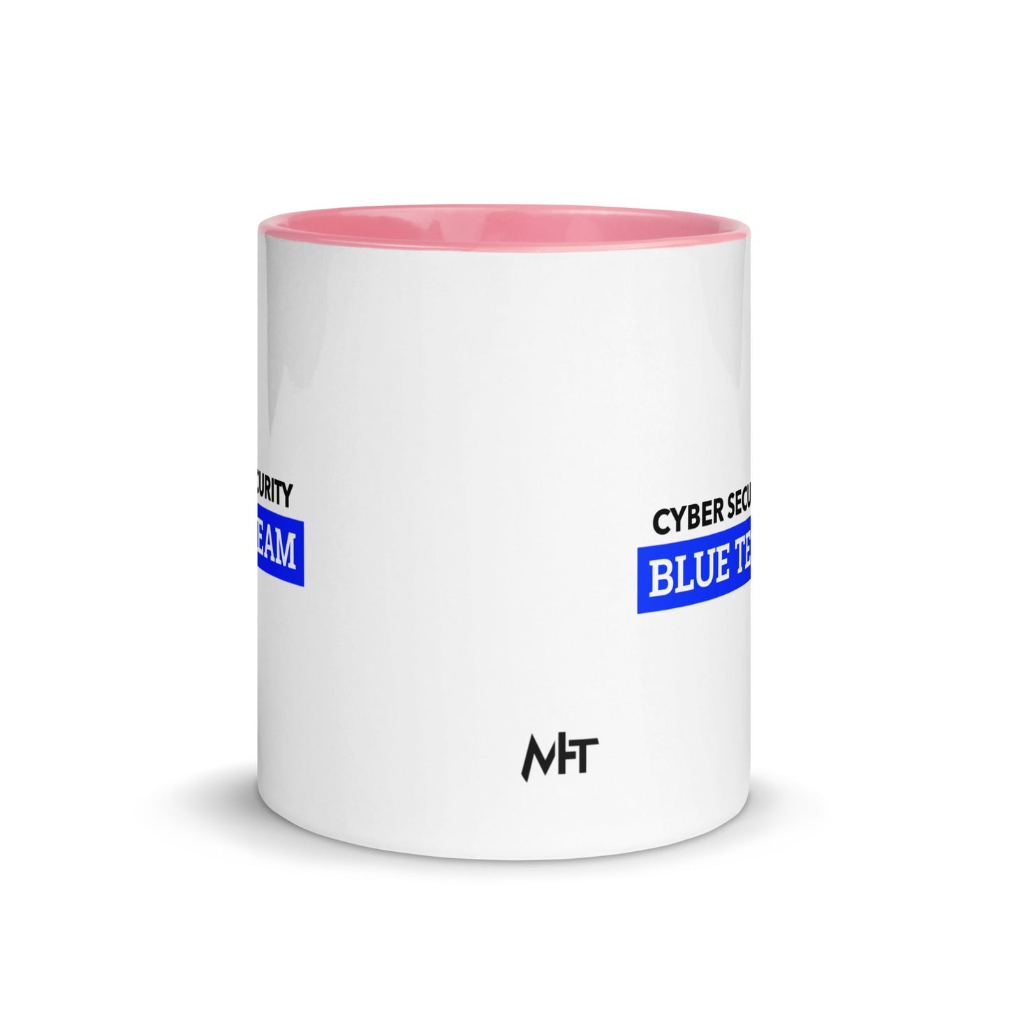 Cyber Security Blue Team V6 - Mug with Color Inside by DarkByteGear