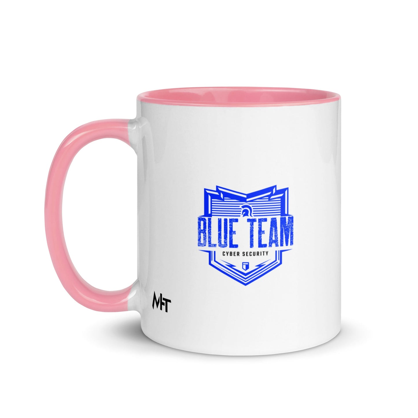 Cyber Security Blue Team V13 - Mug with Color Inside by DarkByteGear