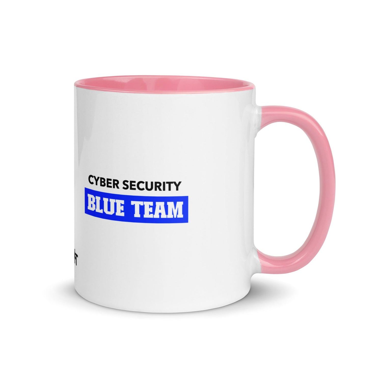 Cyber Security Blue Team V10 - Mug with Color Inside by DarkByteGear