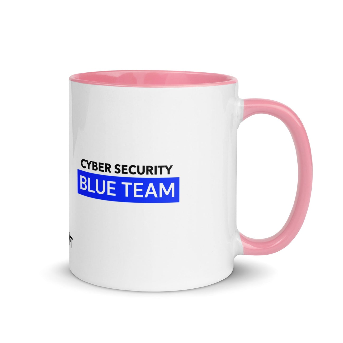 Cyber Security Blue Team V7 - Mug with Color Inside by DarkByteGear