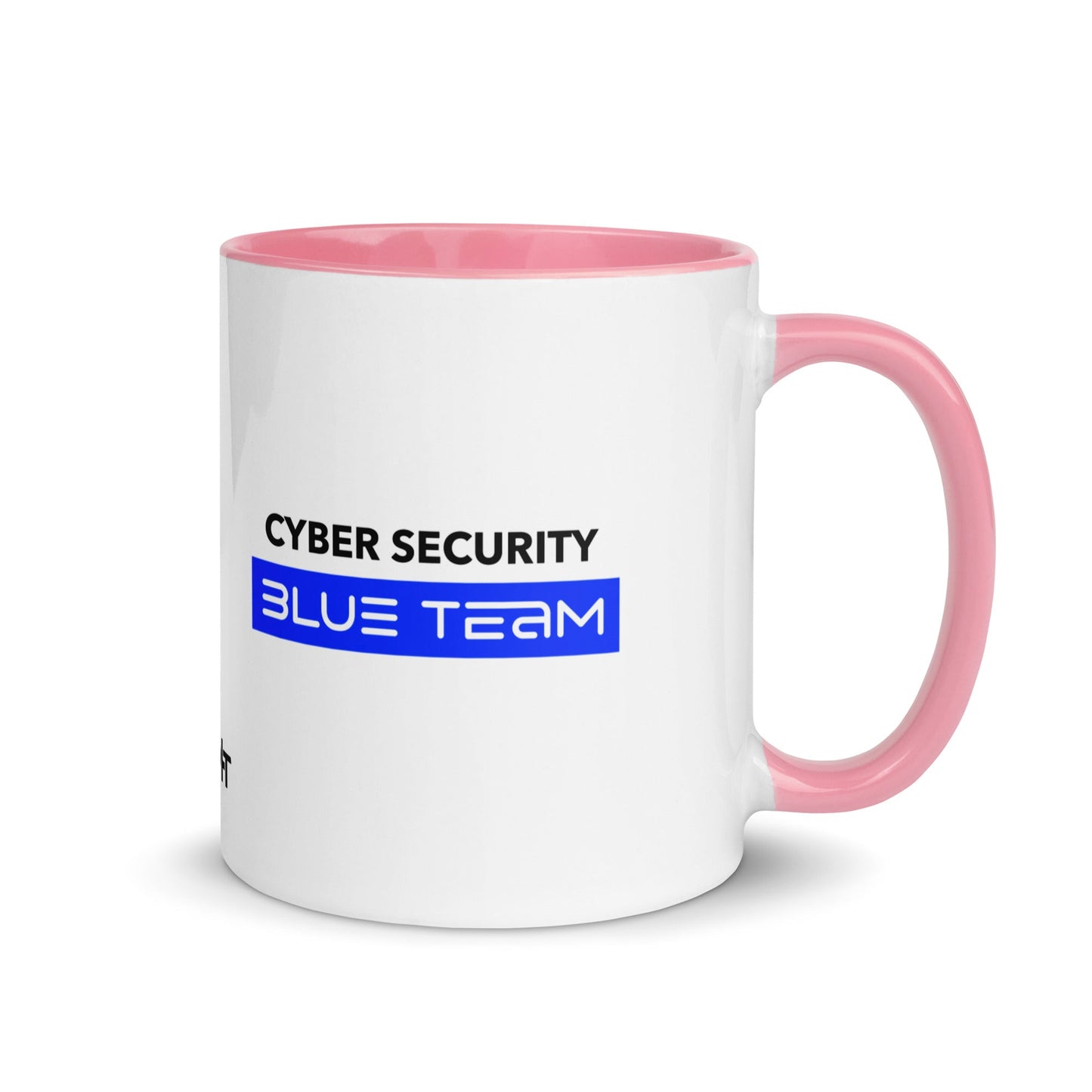 Cyber Security Blue Team V8 - Mug with Color Inside by DarkByteGear
