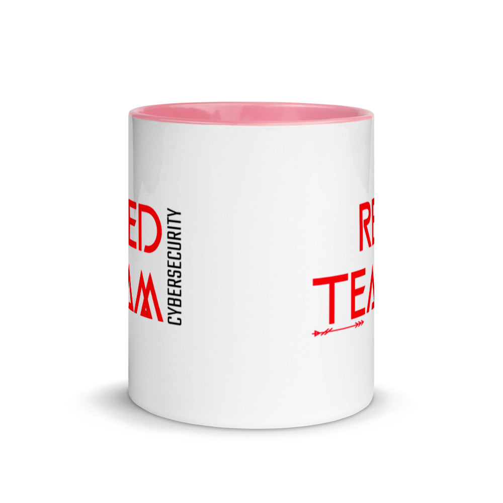 Cyber Security Red Team v4 - Mug with Color Inside by DarkByteGear