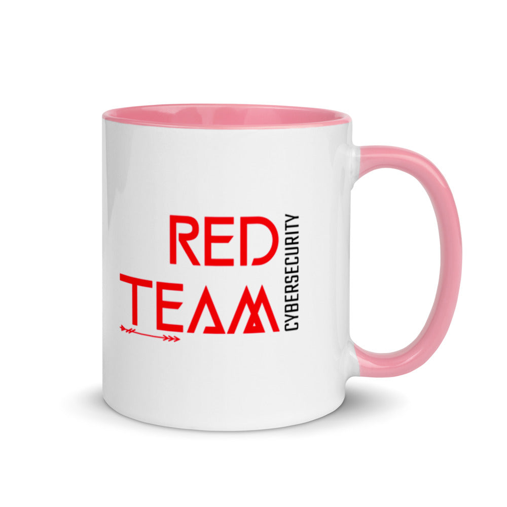 Cyber Security Red Team v4 - Mug with Color Inside by DarkByteGear