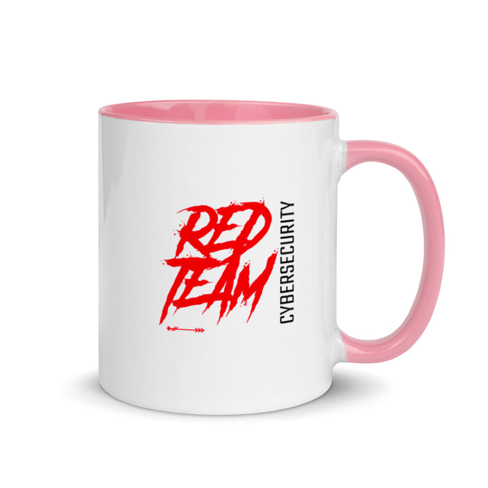 Cyber Security Red Team V10 - Mug with Color Inside by DarkByteGear