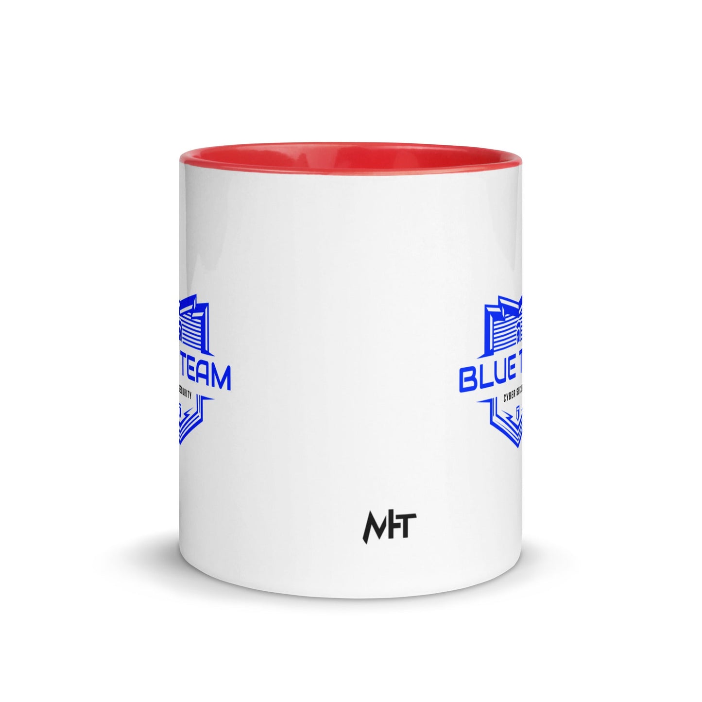 Cyber Security Blue Team V17 - Mug with Color Inside by DarkByteGear