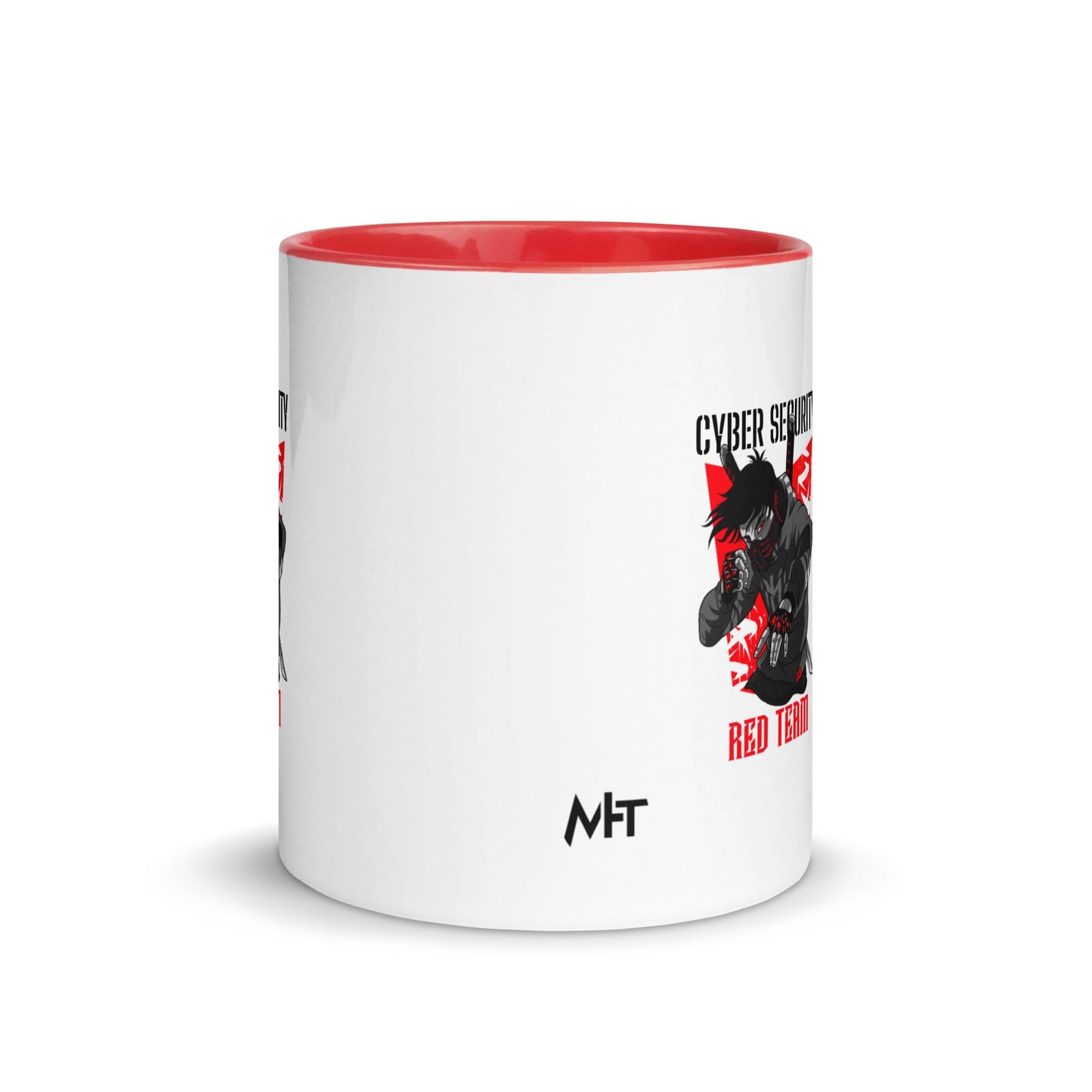 Cyber Security Red Team V3 - Mug with Color Inside by DarkByteGear