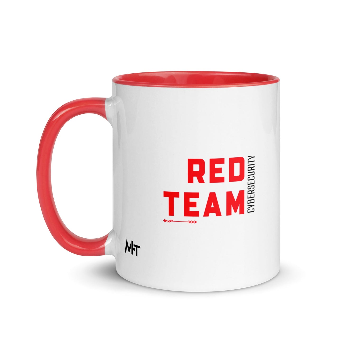 Cyber Security Red Team V8 - Mug with Color Inside by DarkByteGear