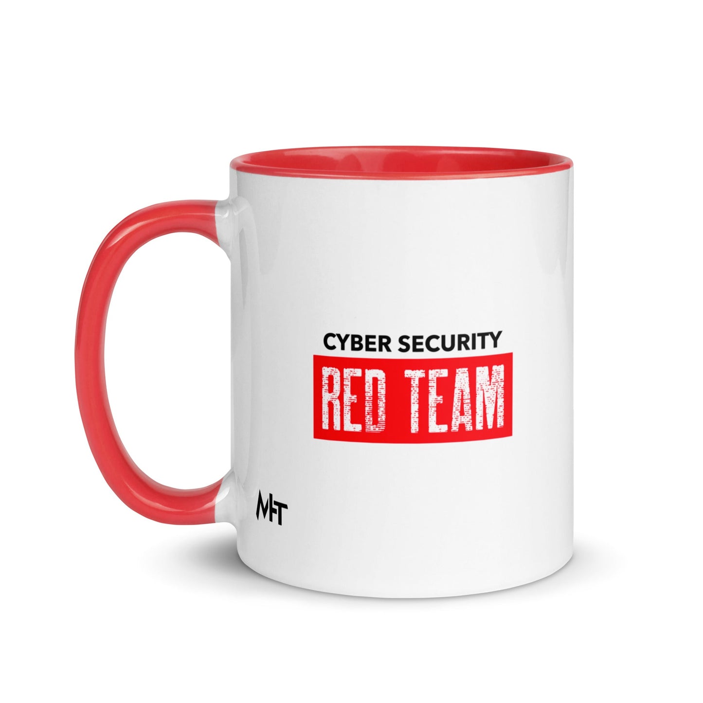 Cyber Security Red Team V1 - Mug with Color Inside by DarkByteGear